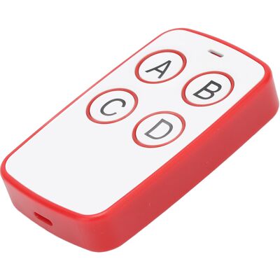 HEAT Télécommande Sans Fil Universelle 4 Canaux 433 Mhz Pour Portail Roulant Électrique Et Porte De Garage (rouge) - Publicité HEAT Télécommande Sans Fil Universelle 4 Canaux 433 Mhz Pour Portail Roulant Électrique Et Porte De Garage (rouge) - Publicité
