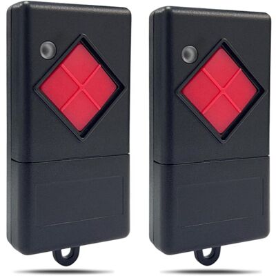 Zanussi Lot De 2 Télécommandes De Rechange Pour Porte De Garage 40,685 Mhz Compatible Avec Dicket Mahs40, Mahs40-01, Mahs40-04 40 Mhz Télécommande 1 Canal Bouton Rouge - Publicité Zanussi Lot De 2 Télécommandes De Rechange Pour Porte De Garage 40,685 Mhz Compatible Avec Dicket Mahs40, Mahs40-01, Mahs40-04 40 Mhz Télécommande 1 Canal Bouton Rouge - Publicité