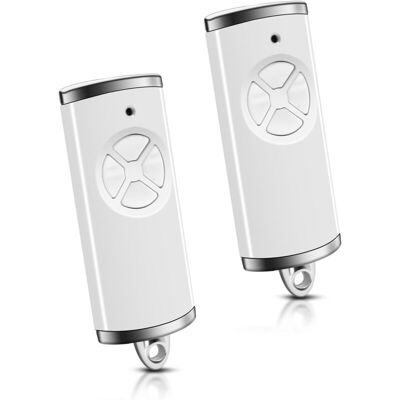 Zanussi 868,3mhz Telecommande Portail, Télécommande De Porte De Garage Compatible Avec Hörmann Bs Hsm4 Hse2 Hs1 Hs4 Hsz1 Hsz2,bip Portail De Garage - Blanc (lot De 2) - Publicité Zanussi 868,3mhz Telecommande Portail, Télécommande De Porte De Garage Compatible Avec Hörmann Bs Hsm4 Hse2 Hs1 Hs4 Hsz1 Hsz2,bip Portail De Garage - Blanc (lot De 2) - Publicité
