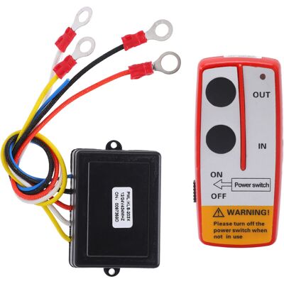OEM Kit De Commande À Distance Sans Fil Universel Pour Treuil Avec Récepteur 12 V/24 V Pour Camions, Jeeps, Quads Et Suv-crezuo - Publicité OEM Kit De Commande À Distance Sans Fil Universel Pour Treuil Avec Récepteur 12 V/24 V Pour Camions, Jeeps, Quads Et Suv-crezuo - Publicité