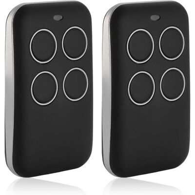OEM 2pcs Telecommande Garage Universelle Portail Télécommande Porte De Garage 433mhz, Telecommande Portail Bip Portail Universelle Émetteur Manuel 433 Mhz Télécommande À 4 Canaux Clonage - Publicité OEM 2pcs Telecommande Garage Universelle Portail Télécommande Porte De Garage 433mhz, Telecommande Portail Bip Portail Universelle Émetteur Manuel 433 Mhz Télécommande À 4 Canaux Clonage - Publicité