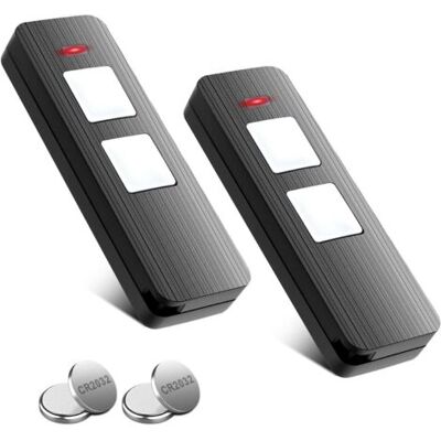 BARKBUSTERS Lot De 2 Télécommande Pour Porte De Garage 868 Mhz - 2 Canaux - Compatible Avec Sommer S10019-00001, 4018v000, 4019v000 - Rolling Code - Publicité BARKBUSTERS Lot De 2 Télécommande Pour Porte De Garage 868 Mhz - 2 Canaux - Compatible Avec Sommer S10019-00001, 4018v000, 4019v000 - Rolling Code - Publicité