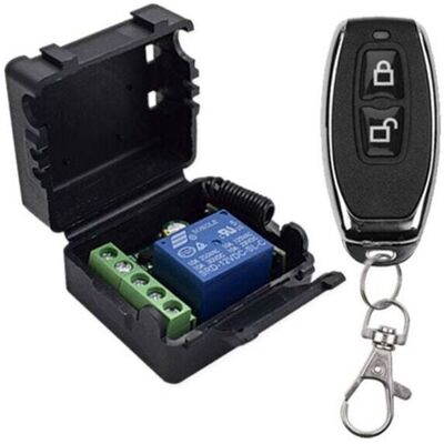 Cellfast Télécommande Rf 433mhz Dc12v 1ch, 2émetteurs 2boutons+1récepteur Relais, Momentané/bascule Pour Led/pompe/voiture Sans Fil - Publicité Cellfast Télécommande Rf 433mhz Dc12v 1ch, 2émetteurs 2boutons+1récepteur Relais, Momentané/bascule Pour Led/pompe/voiture Sans Fil - Publicité