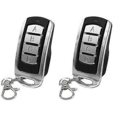 TRYWISE Télécommande Radio Universelle 4 Canaux, Fréquence 868 Mhz – Lot De 2 Unités Pour Portails, Portes De Garage, Volets Roulants Et Automatismes Domestiques - Publicité TRYWISE Télécommande Radio Universelle 4 Canaux, Fréquence 868 Mhz – Lot De 2 Unités Pour Portails, Portes De Garage, Volets Roulants Et Automatismes Domestiques - Publicité