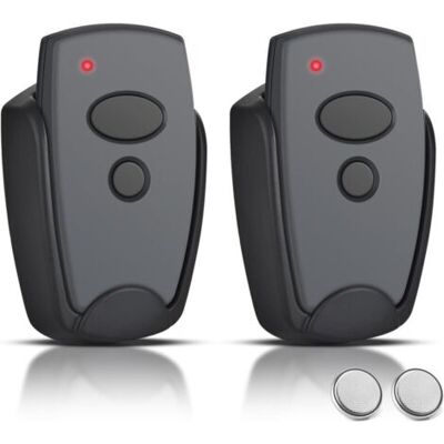 ABYSSE Télécommande Pour Porte De Garage 868,3 Mhz - Compatible Avec Marantec D302-868, D304-868, D382-868, D384-868, D384-868, D323-868, 2 Canaux, 2 Pièces - Publicité ABYSSE Télécommande Pour Porte De Garage 868,3 Mhz - Compatible Avec Marantec D302-868, D304-868, D382-868, D384-868, D384-868, D323-868, 2 Canaux, 2 Pièces - Publicité