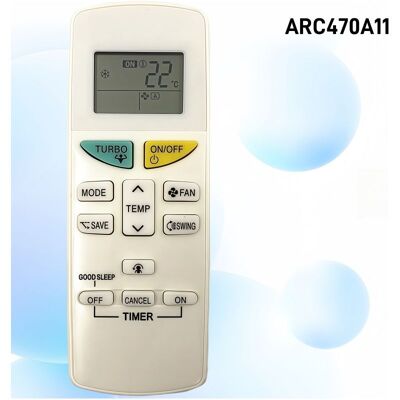 Vision Télécommande Universelle De Remplacement Pour Climatiseur Daikin Arc470a11 Arc470a16 Arc469a5 Arc455a1 Ktdj002 - Publicité Vision Télécommande Universelle De Remplacement Pour Climatiseur Daikin Arc470a11 Arc470a16 Arc469a5 Arc455a1 Ktdj002 - Publicité