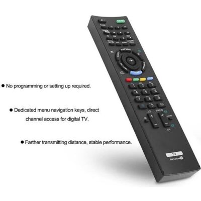 FANGMEDIA Télécommande, Télécommande De Remplacement Pour Téléviseur Smart Tv Pour Sony Rm-ed044-che - Publicité FANGMEDIA Télécommande, Télécommande De Remplacement Pour Téléviseur Smart Tv Pour Sony Rm-ed044-che - Publicité