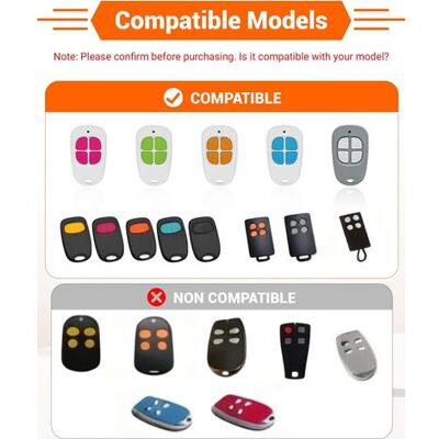 SANS MARQUE Scs Sentinel Lot De 3 Télécommandes 4 Canaux 433,92 Mhz Pour Portail Et Garage, Télécommande Sentinel Compatible Avec Aam0085, Sûre, Durable Et Facile À Programmer, Orange - Publicité SANS MARQUE Scs Sentinel Lot De 3 Télécommandes 4 Canaux 433,92 Mhz Pour Portail Et Garage, Télécommande Sentinel Compatible Avec Aam0085, Sûre, Durable Et Facile À Programmer, Orange - Publicité