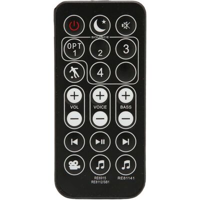 MOXIE Re6915 Télécommande De Remplacement Compatible Avec Le Système De Barre De Son Polk Re6915 1 Re8114 1 Re8112 1 Re69151 - Publicité MOXIE Re6915 Télécommande De Remplacement Compatible Avec Le Système De Barre De Son Polk Re6915 1 Re8114 1 Re8112 1 Re69151 - Publicité