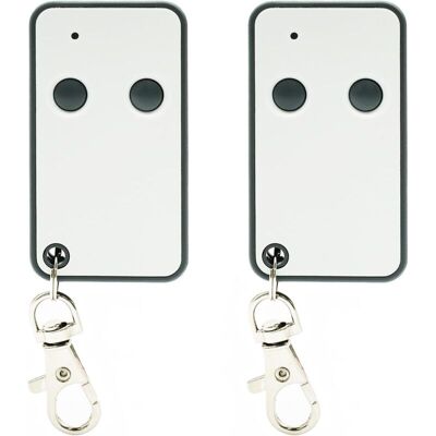 Zanussi 433,92 Telecommande Portail, 2 Canaux Télécommande Porte De Garage Compatible Avec Roger E80 Tx52r/e80 Tx54r/ H80/tx1m80, Code Fixe, Bip Portail Porte De Garage (lot De 2) - Publicité Zanussi 433,92 Telecommande Portail, 2 Canaux Télécommande Porte De Garage Compatible Avec Roger E80 Tx52r/e80 Tx54r/ H80/tx1m80, Code Fixe, Bip Portail Porte De Garage (lot De 2) - Publicité