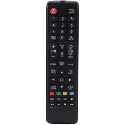 MOXIE Sjlerst – Télécommande Tv Ergonomique Avec Gros Boutons – Faible Consommation D'Énergie – Compatible Samsung Aa59-00741a – Longue Portée De Transmission - Publicité MOXIE Sjlerst – Télécommande Tv Ergonomique Avec Gros Boutons – Faible Consommation D'Énergie – Compatible Samsung Aa59-00741a – Longue Portée De Transmission - Publicité