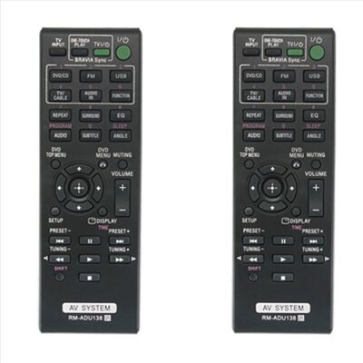 ENLENK 2x Rm-adu138 Télécommande De Remplacement Pour Système Av Dav-tz145 Hbd-tz140 Hbd-tz145 - Publicité ENLENK 2x Rm-adu138 Télécommande De Remplacement Pour Système Av Dav-tz145 Hbd-tz140 Hbd-tz145 - Publicité