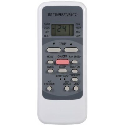 MOXIE Annadue Télécommande De Remplacement Pour Climatiseur, Télécommande Universelle De Climatisation Pour Midea R51 Série R51/e R51/ce R51m/ce R51d/e R51m/bge R51m/bge - Publicité MOXIE Annadue Télécommande De Remplacement Pour Climatiseur, Télécommande Universelle De Climatisation Pour Midea R51 Série R51/e R51/ce R51m/ce R51d/e R51m/bge R51m/bge - Publicité