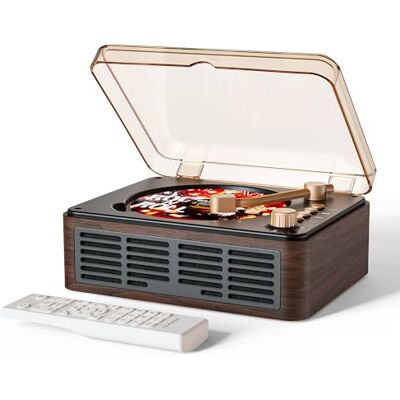 ALVIOR Lecteur Cd - Haut-parleurs Intégrés - Bluetooth - Radio Fm - Entrée Usb Et Aux - Boîtier En Bois - Commande À Distance - Pour Maison - 1 Pièce - Publicité ALVIOR Lecteur Cd - Haut-parleurs Intégrés - Bluetooth - Radio Fm - Entrée Usb Et Aux - Boîtier En Bois - Commande À Distance - Pour Maison - 1 Pièce - Publicité