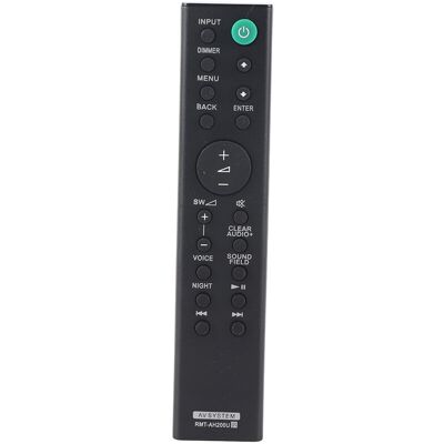 MOXIE Télécommande De Haut-parleur De Remplacement Pour Barre De Son Sony Ht-ct390 Ht-rt3 Sa-ct390 Sa-wct390 - Publicité MOXIE Télécommande De Haut-parleur De Remplacement Pour Barre De Son Sony Ht-ct390 Ht-rt3 Sa-ct390 Sa-wct390 - Publicité