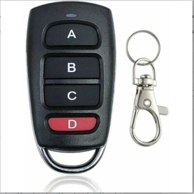 SCORPIO Telecommande Universelle Portail Télécommande De Portail Telecommande Universelle Porte Garage 433,92 Mhz Télécommandes De 4 Touches Duplicateur De Code Fixe 1pc - Publicité SCORPIO Telecommande Universelle Portail Télécommande De Portail Telecommande Universelle Porte Garage 433,92 Mhz Télécommandes De 4 Touches Duplicateur De Code Fixe 1pc - Publicité