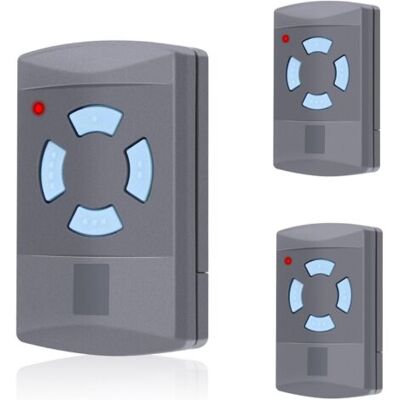 BARKBUSTERS Lot De 3 Pièces De Rechange Pour Émetteur Portatif Hörmann Ouvre-porte De Garage 868,3 Mhz 4 Canaux Télécommande Compatible Avec Hörmann Hsm4-868, Hse2-868, Hs4-868 Pour Supramatic, Promatic - Publicité BARKBUSTERS Lot De 3 Pièces De Rechange Pour Émetteur Portatif Hörmann Ouvre-porte De Garage 868,3 Mhz 4 Canaux Télécommande Compatible Avec Hörmann Hsm4-868, Hse2-868, Hs4-868 Pour Supramatic, Promatic - Publicité