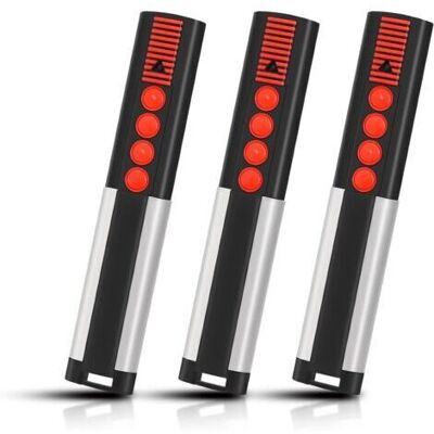 ABYSSE 868 Mhz Télécommande Portail, 3 Pièces Pour Garage Compatible Avec Télécommande Tx03-868-4 4020v000, 4 Canaux - Publicité ABYSSE 868 Mhz Télécommande Portail, 3 Pièces Pour Garage Compatible Avec Télécommande Tx03-868-4 4020v000, 4 Canaux - Publicité