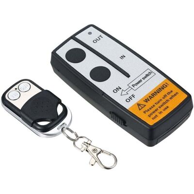 OEM Kit De Télécommande De Treuil Sans Fil Universel Dc12 V 15 M, 2 Télécommandes Avec Voyant Lumineux Pour Camion, Jeep, Atv, Suv - Publicité OEM Kit De Télécommande De Treuil Sans Fil Universel Dc12 V 15 M, 2 Télécommandes Avec Voyant Lumineux Pour Camion, Jeep, Atv, Suv - Publicité