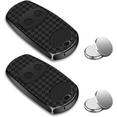 Flammkraft-télécommande Duplicatrice – Compatible Came Top432na/ee/ev (433,92 Mhz) Et Doorhan (code Dynamique) – Noir (lot De 2) - Publicité Flammkraft-télécommande Duplicatrice – Compatible Came Top432na/ee/ev (433,92 Mhz) Et Doorhan (code Dynamique) – Noir (lot De 2) - Publicité