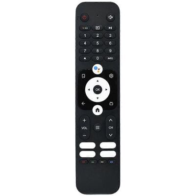 FLAMMKRAFT Télécommande Vocale Avec Navigation Tv Fluide Htr-u31 Pour H55k66ug - Publicité FLAMMKRAFT Télécommande Vocale Avec Navigation Tv Fluide Htr-u31 Pour H55k66ug - Publicité