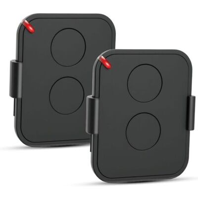 ABYSSE Lot De 2 Telecommande Portail, 433,92 Mhz Télécommande Porte De Garage, Compatible Avec On2e, On4e, On1e Rolling Code, 2 Canaux - Publicité ABYSSE Lot De 2 Telecommande Portail, 433,92 Mhz Télécommande Porte De Garage, Compatible Avec On2e, On4e, On1e Rolling Code, 2 Canaux - Publicité