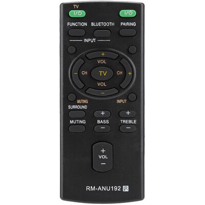 MOXIE Télécommande De Remplacement Rm-anu192 Pour Barre De Son Sony Sact60bt Htct60bt Sswct60 - Publicité MOXIE Télécommande De Remplacement Rm-anu192 Pour Barre De Son Sony Sact60bt Htct60bt Sswct60 - Publicité