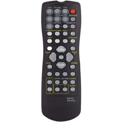 OEM Rav22 Wg70720 Télécommande De Remplacement Applicable Pour Récepteur Dvd Rxv340 Rxv350 Rxv357 Rxv359 Rxv420 - Publicité OEM Rav22 Wg70720 Télécommande De Remplacement Applicable Pour Récepteur Dvd Rxv340 Rxv350 Rxv357 Rxv359 Rxv420 - Publicité
