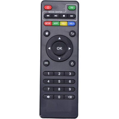 Vision Télécommande Infrarouge Pour Boîtier Tv Portable, Compatible Avec X96, X96 Mini Et X96w - Publicité Vision Télécommande Infrarouge Pour Boîtier Tv Portable, Compatible Avec X96, X96 Mini Et X96w - Publicité