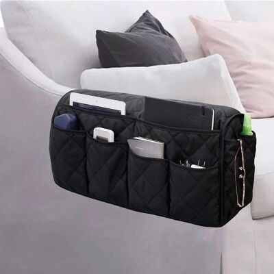 Vision Organisateur Suspendu Pour Accoudoir De Canapé - Sac De Rangement Pour Télécommande - Organisateur Pour Accoudoir De Canapé - Publicité Vision Organisateur Suspendu Pour Accoudoir De Canapé - Sac De Rangement Pour Télécommande - Organisateur Pour Accoudoir De Canapé - Publicité