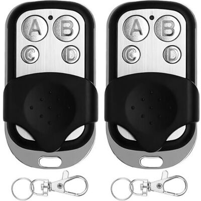 SCORPIO 2pcs Télécommande Universelle Portail Garage , Duplicateur Porte De Garage Telecommande, Porte Électrique Avec Couvercle Coulissant 5.4x3x1.4cm - Publicité SCORPIO 2pcs Télécommande Universelle Portail Garage , Duplicateur Porte De Garage Telecommande, Porte Électrique Avec Couvercle Coulissant 5.4x3x1.4cm - Publicité