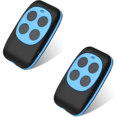 OEM Telecommande Universelle Portail Télécommande Garage Code Fixe Bip Portail Universelle Sans Fil Compatible 4 Boutons Touches Copieuse Pour Porte De Garage Et Voiture(2 Articles) - Publicité OEM Telecommande Universelle Portail Télécommande Garage Code Fixe Bip Portail Universelle Sans Fil Compatible 4 Boutons Touches Copieuse Pour Porte De Garage Et Voiture(2 Articles) - Publicité