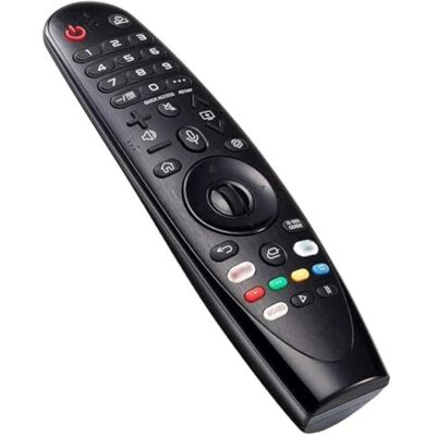 Scotch Télécommande De Remplacement Akb75855501 Pour Téléviseur Intelligent Lg, Télécommande Lg Avec Pointeur Et Commande Vocale Pour Téléviseur Intelligent An-mr20ga Mr19ba Mr18ba Mr650a - Publicité Scotch Télécommande De Remplacement Akb75855501 Pour Téléviseur Intelligent Lg, Télécommande Lg Avec Pointeur Et Commande Vocale Pour Téléviseur Intelligent An-mr20ga Mr19ba Mr18ba Mr650a - Publicité