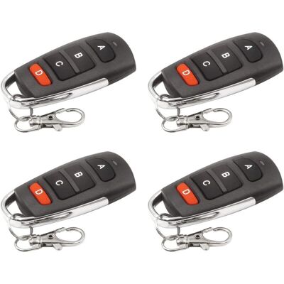 OEM 4pcs Clonage Télécommande Porte-clés,porte De Garage De Remplacement Universel Portail Électrique,télécommandes Originales Pour Véhicules Verrouillage Central, Portes De Garage-dou - Publicité OEM 4pcs Clonage Télécommande Porte-clés,porte De Garage De Remplacement Universel Portail Électrique,télécommandes Originales Pour Véhicules Verrouillage Central, Portes De Garage-dou - Publicité