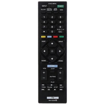 ALLAUVE Télécommande De Remplacement Rm-yd092 Pour Téléviseur Led Sony Kdl-32r300c - Publicité ALLAUVE Télécommande De Remplacement Rm-yd092 Pour Téléviseur Led Sony Kdl-32r300c - Publicité
