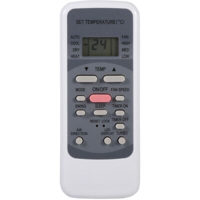 OEM Télécommande Universelle De Remplacement Pour Climatiseur Midea R51m/e – Compatible, Facile À Configurer, Livrée Avec Piles - Publicité OEM Télécommande Universelle De Remplacement Pour Climatiseur Midea R51m/e – Compatible, Facile À Configurer, Livrée Avec Piles - Publicité