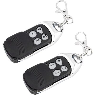 OEM Lot De 2 Télécommandes À Code Tournant – Compatible Normstahl Crawford Jusqu'à 4 Portes – Fréquence 433,92 Mhz – Technologie De Sécurité Avancée - Rcu 433-4 - Publicité OEM Lot De 2 Télécommandes À Code Tournant – Compatible Normstahl Crawford Jusqu'à 4 Portes – Fréquence 433,92 Mhz – Technologie De Sécurité Avancée - Rcu 433-4 - Publicité