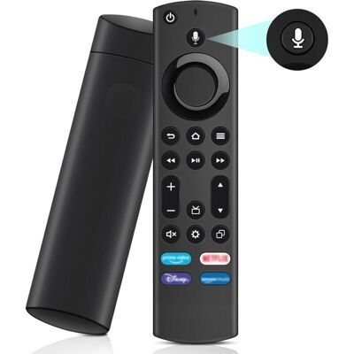 URSUS Télécommande Vocale De Remplacement (4ème Génération), Télécommande De Remplacement Avec Capacité Vocale Pour Smart Tv Stick Génération 2 Et 3, Pour Smart Tv Cube Génération 1 Et 2 - Publicité URSUS Télécommande Vocale De Remplacement (4ème Génération), Télécommande De Remplacement Avec Capacité Vocale Pour Smart Tv Stick Génération 2 Et 3, Pour Smart Tv Cube Génération 1 Et 2 - Publicité