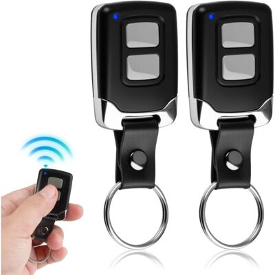OEM 2 Pièces Télécommande Porte De Garage 433 Mhz, Garage D'Ouvre-porte Avec 2 Canaux, 433 Mhz Télécommande Portail Universelle, Transmetteur Telecommande Pour Portails Et Barrières Automatiques - Publicité OEM 2 Pièces Télécommande Porte De Garage 433 Mhz, Garage D'Ouvre-porte Avec 2 Canaux, 433 Mhz Télécommande Portail Universelle, Transmetteur Telecommande Pour Portails Et Barrières Automatiques - Publicité