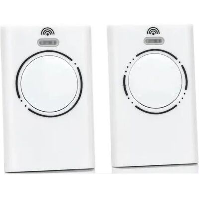 MIXHOME Télécommandes Universelles Compatibles Came Top432na Ev 433.92 Mhz Rolling Code Doorhan Style Faac – Émetteurs Sans Fil Garage Et Portail 2 Pièces, Blanc - Publicité MIXHOME Télécommandes Universelles Compatibles Came Top432na Ev 433.92 Mhz Rolling Code Doorhan Style Faac – Émetteurs Sans Fil Garage Et Portail 2 Pièces, Blanc - Publicité