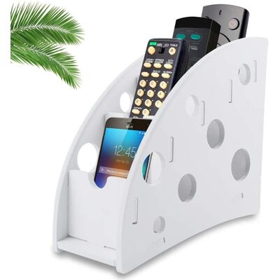 OEM Organisateur Télécommandé À 4 Compartiments, Organisateur Télécommande Blanc Pour Ranger Diverses Télécommandes Et Téléphones Portables, Boîte De Rangement Pour Télécommande En Bois Composite - Publicité OEM Organisateur Télécommandé À 4 Compartiments, Organisateur Télécommande Blanc Pour Ranger Diverses Télécommandes Et Téléphones Portables, Boîte De Rangement Pour Télécommande En Bois Composite - Publicité