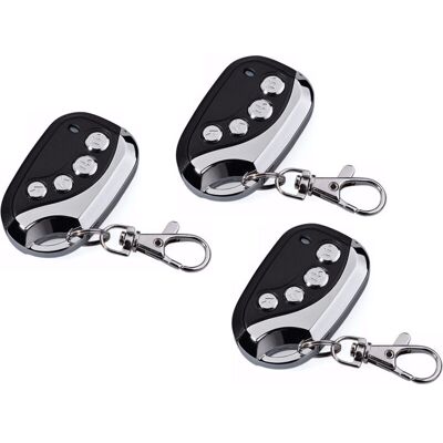 OEM 3 Télécommande Universelle Copieuse Az Remote - Idéal Pour Portail, Garage, Alarme Et Lumière En Une Seule Télécommande - Signal 433.92 Mhz - Publicité OEM 3 Télécommande Universelle Copieuse Az Remote - Idéal Pour Portail, Garage, Alarme Et Lumière En Une Seule Télécommande - Signal 433.92 Mhz - Publicité