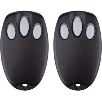 RICEEL Lot De 2 Télécommandes De Rechange Pour Porte De Garage Chamberlain Liftmaster Motorlift 94335e,84335e, Ml700,ml500,ml850,merlin + C945,c840 Security + Émetteur Portable 433,92 Mhz - Publicité RICEEL Lot De 2 Télécommandes De Rechange Pour Porte De Garage Chamberlain Liftmaster Motorlift 94335e,84335e, Ml700,ml500,ml850,merlin + C945,c840 Security + Émetteur Portable 433,92 Mhz - Publicité