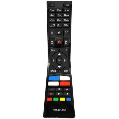 ALLAUVE Télécommande De Remplacement Rm-c3338 Pour Lecteur Multimédia Lt24c680. Publicité ALLAUVE Télécommande De Remplacement Rm-c3338 Pour Lecteur Multimédia Lt24c680. Publicité