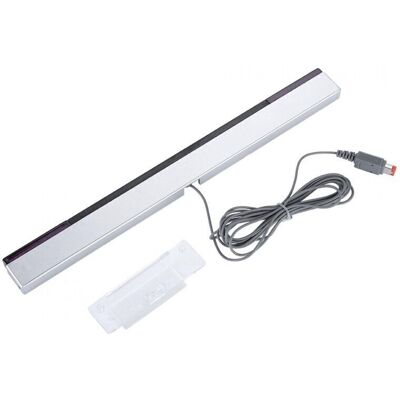 ABCRITAL Barre De Capteur Pour Wii, Barre De Capteur De Rayon Infrarouge Filaire De Remplacement, Barre De Capteur De Mouvement De Rayon Ir Portable Professionnelle Compatible Pour Wii Et Pour Console - Publicité ABCRITAL Barre De Capteur Pour Wii, Barre De Capteur De Rayon Infrarouge Filaire De Remplacement, Barre De Capteur De Mouvement De Rayon Ir Portable Professionnelle Compatible Pour Wii Et Pour Console - Publicité