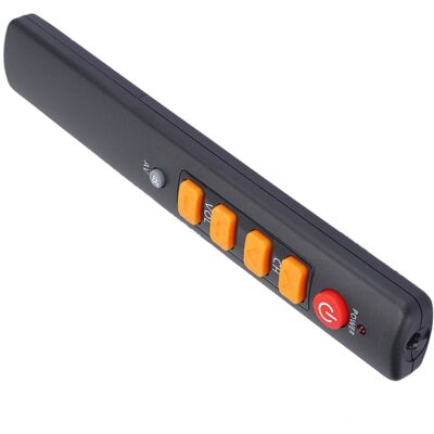 OEM Télécommande Universelle Programmable Avec Gros Boutons, Contrôleur Intelligent Pour Tv, Décodeur, Lecteur Dvd, Dvb, Chaîne Hi-fi Et Magnétoscope. Publicité OEM Télécommande Universelle Programmable Avec Gros Boutons, Contrôleur Intelligent Pour Tv, Décodeur, Lecteur Dvd, Dvb, Chaîne Hi-fi Et Magnétoscope. Publicité