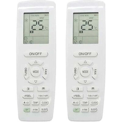 OEM 2 Télécommandes De Climatiseur Yap1f, Pour Fonction De Chauffage Et De Refroidissement, Télécommande De Remplacement-crezuo - Publicité OEM 2 Télécommandes De Climatiseur Yap1f, Pour Fonction De Chauffage Et De Refroidissement, Télécommande De Remplacement-crezuo - Publicité