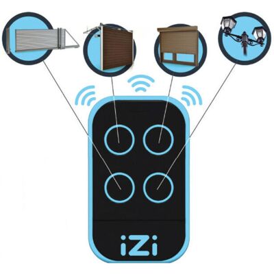 OEM Télécommande Universelle Portail Garage Volet Izi One 4790833 Appareil Multifréquence Compatible - Publicité OEM Télécommande Universelle Portail Garage Volet Izi One 4790833 Appareil Multifréquence Compatible - Publicité