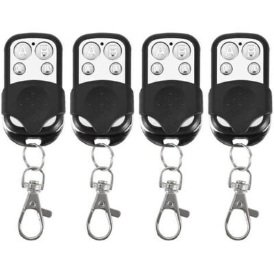 OEM – Télécommande Universelle 4 Canaux 433 Mhz – Clonage Jusqu'à 4 Signaux – Compatible Portes De Garage Et Alarmes – Jumelage Simple-crezuo - Publicité OEM – Télécommande Universelle 4 Canaux 433 Mhz – Clonage Jusqu'à 4 Signaux – Compatible Portes De Garage Et Alarmes – Jumelage Simple-crezuo - Publicité