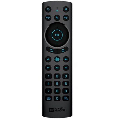 ALLAUVE Souris Aérienne 2,4 Ghz Avec Télécommande Vocale Rétroéclairée Et Apprentissage Infrarouge Pour Boîtier Android Atv - Publicité ALLAUVE Souris Aérienne 2,4 Ghz Avec Télécommande Vocale Rétroéclairée Et Apprentissage Infrarouge Pour Boîtier Android Atv - Publicité